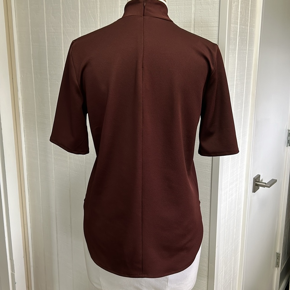 Zara Top - Burgundy Color - Picture 4 of 5